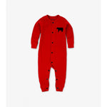Red Bear Bums Union Suit