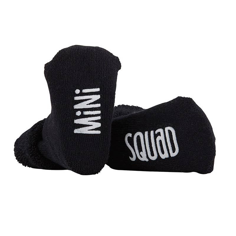 Baby Mini Squad Black Socks