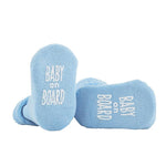 Baby On Board Blue Socks