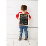 Birthday And School Chalkboard