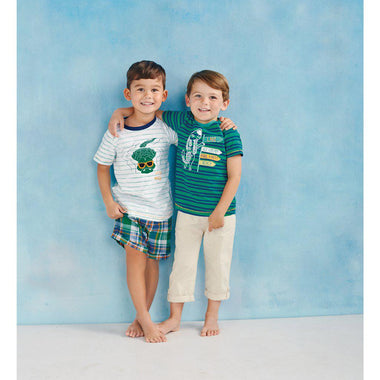 Boys White Marco Polo Tee