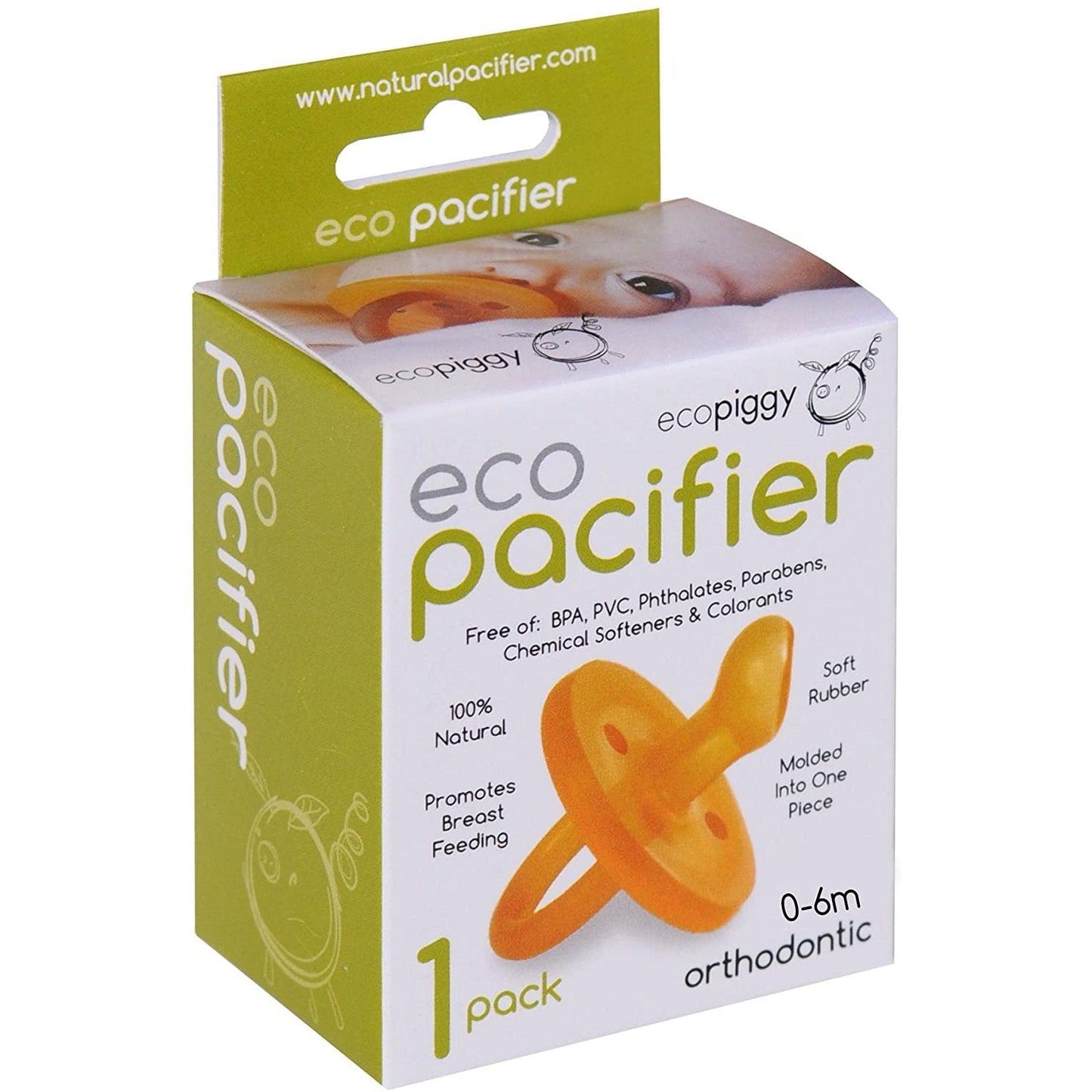 Ecopiggy Eco Pacifier Orthodontic