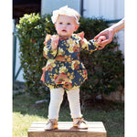 Girls Blossom Bliss Flutter Bubble Romper