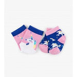 Infant Rainbow Unicorns Baby Socks 2pk SZ 0-12