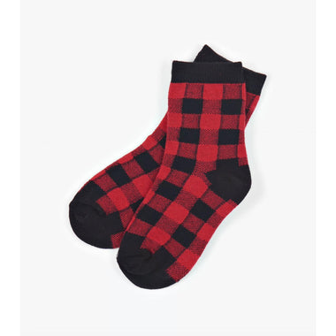 Kids Buffalo Plaid Kids Socks