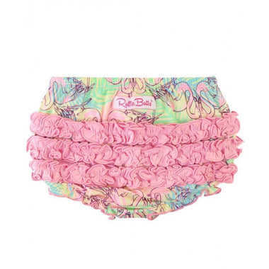 Let’s Flamingo Rufflebutt Baby Bloomers