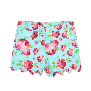 Life Is Rosy Scalloped Girls Shorts