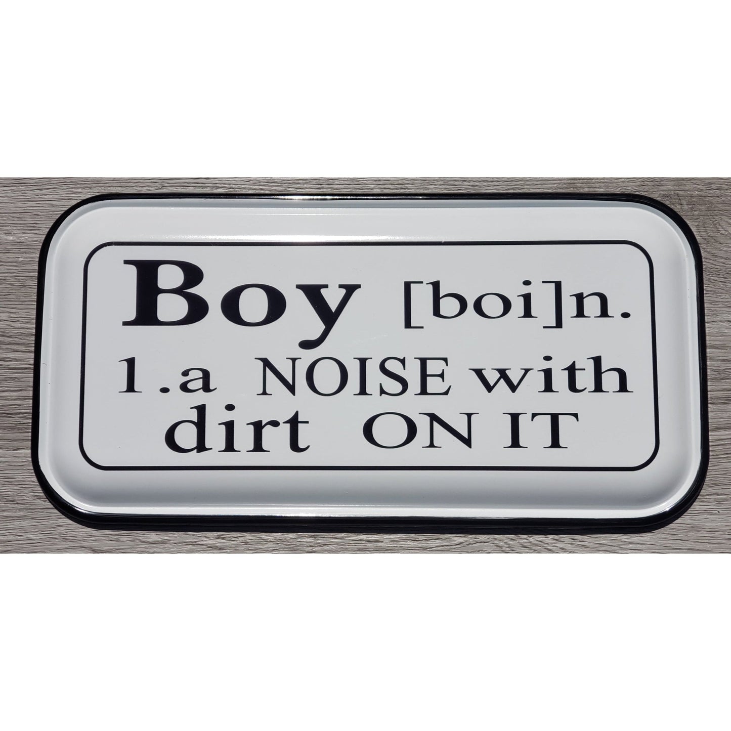 Metal Sign Boys Room Decor