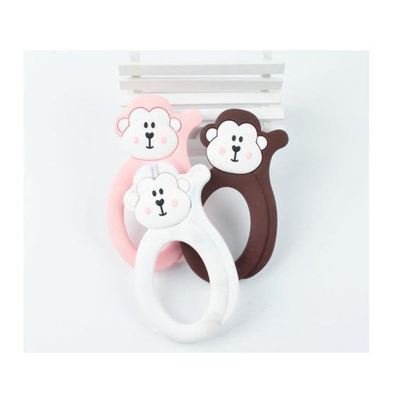 Monkey Silicone Teether