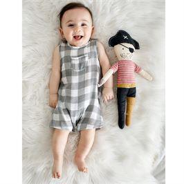 Mud Pie Bearded Pirate Doll