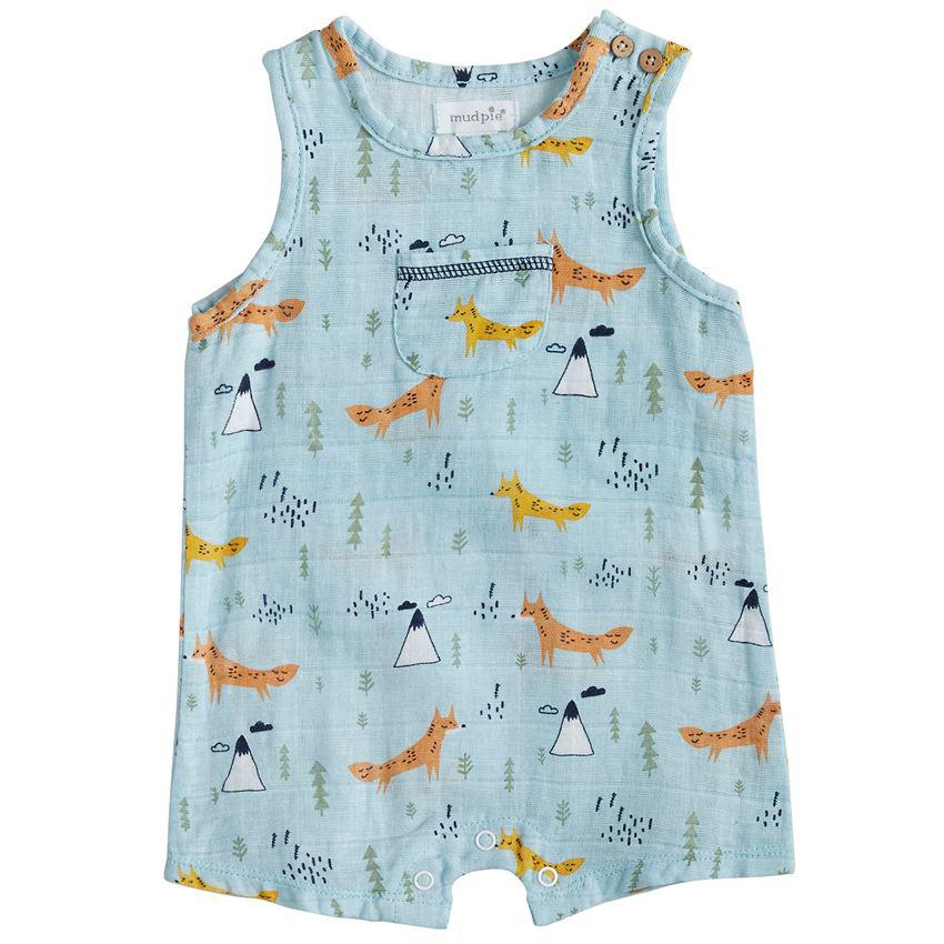 Muslin Fox Baby Summer Romper