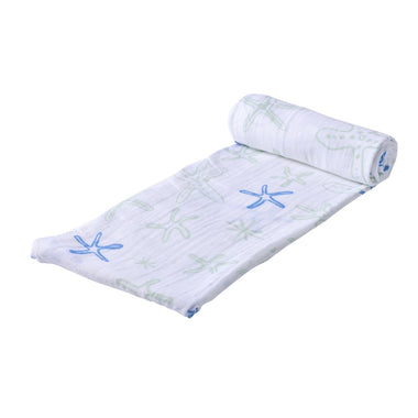 Newcastle Cotton Swaddle Starfish