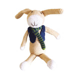 Pebble - Organic Bunny Rattle Doll Beige