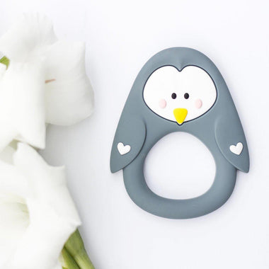 Penguin Silicone Teether