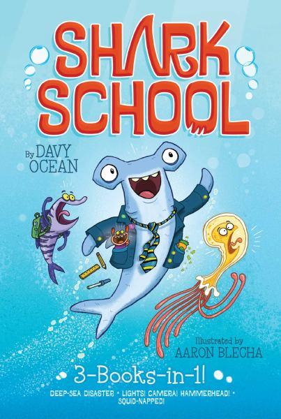 Shark School (3-Books-in 1) Ages 6-9