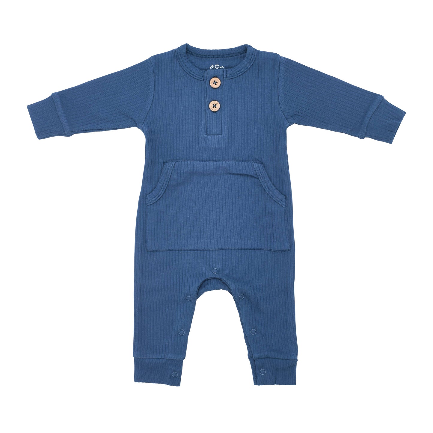 Three Little Tots - Baby Ribbed Playsuit with Pockets