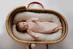 Three Little Tots - Heavenly Pink Knotted Gown + Bow