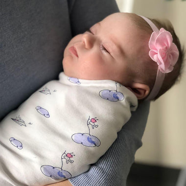 Zen Swaddle Flying Adventures Of Bunny