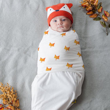 Zen Weighted Baby Swaddle Premier Friendly Fox